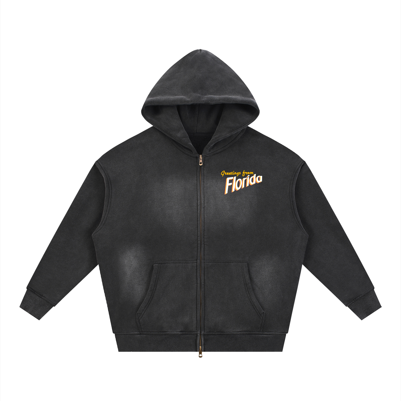 Greetings From Florida Fleece Hoodie