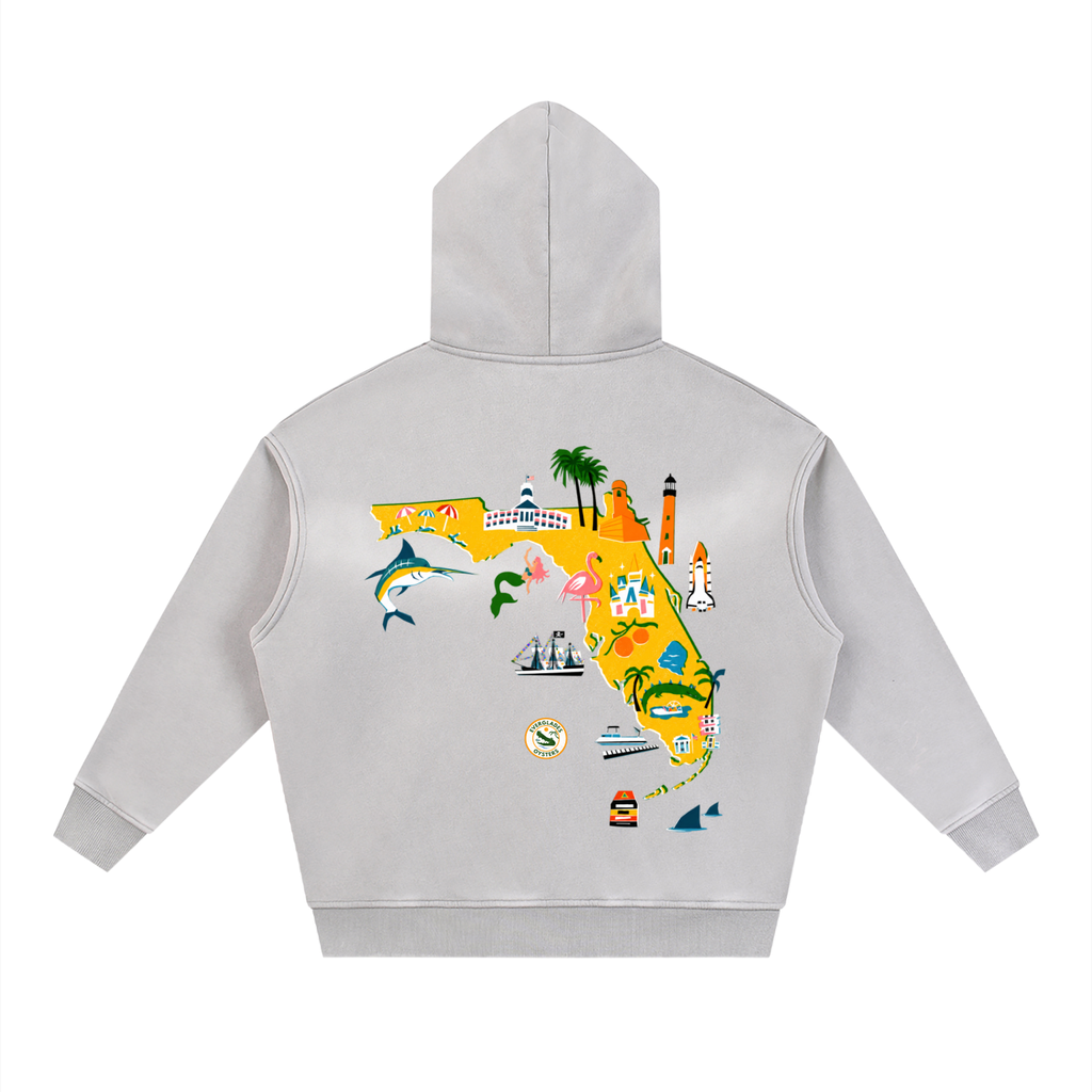 Greetings From Florida Fleece Hoodie