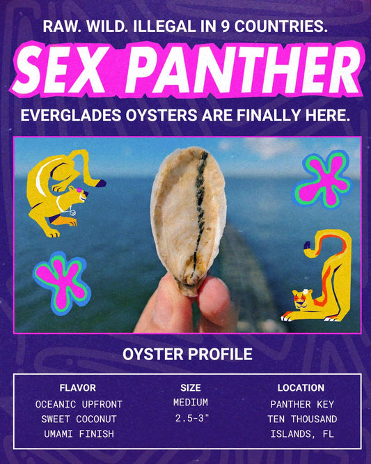 Sex Panther Oysters Limited Pre-Order