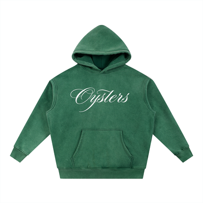 Snow Wash Oysters Soccer Hoodie