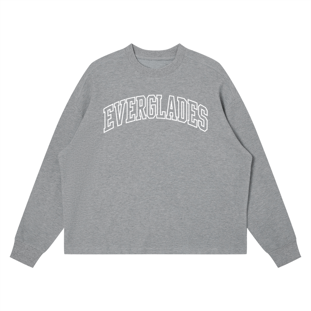 Everglades Waffle Boxy Long Sleeve