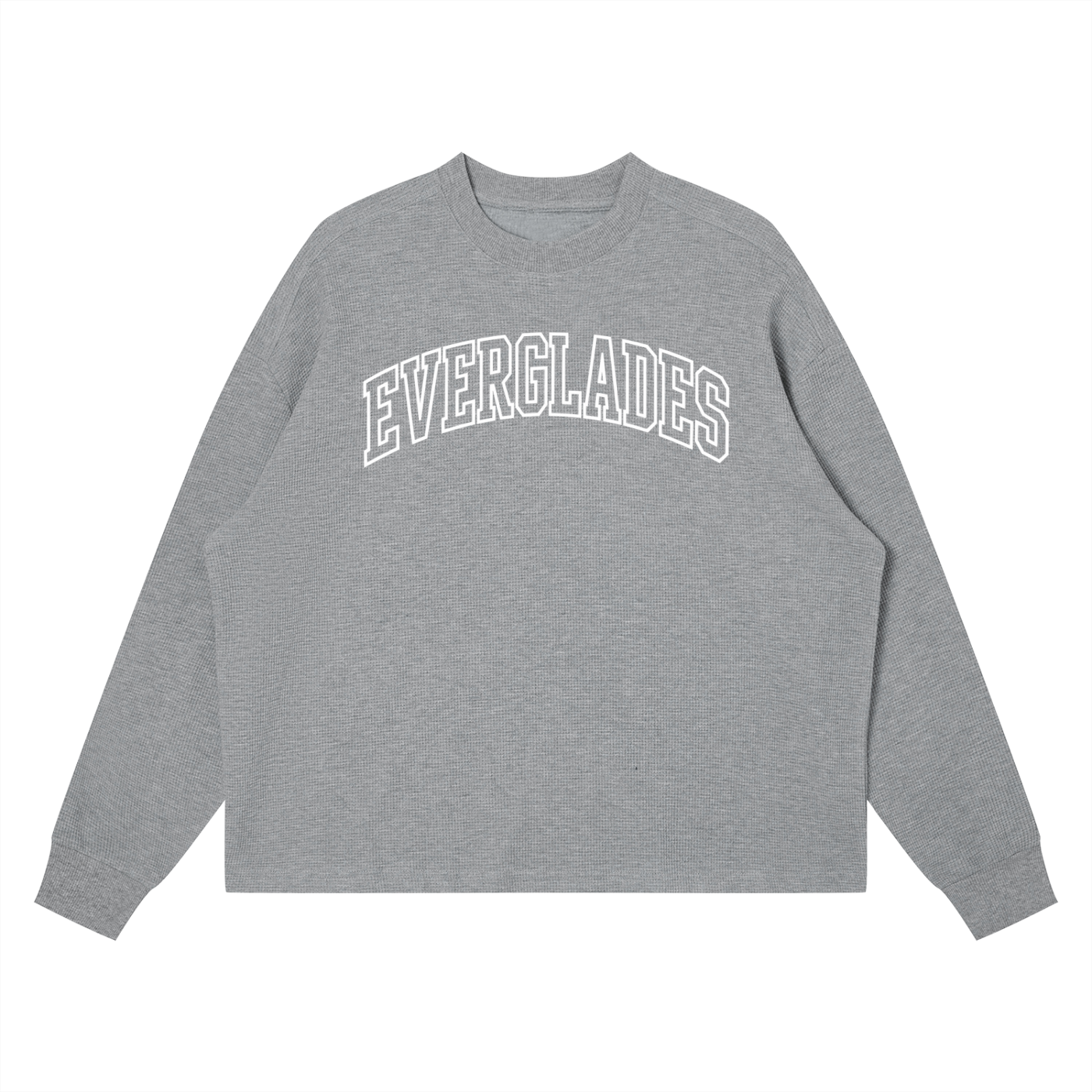 Everglades Waffle Boxy Long Sleeve