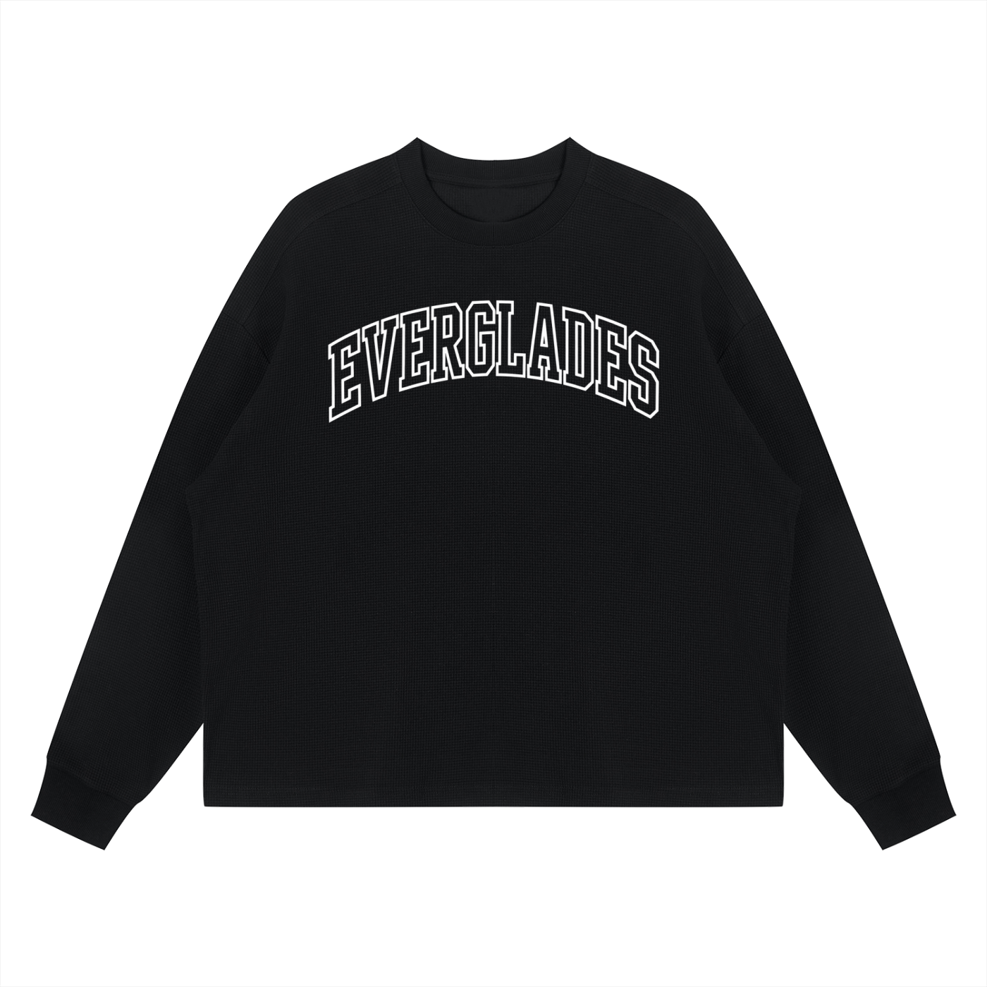 Everglades Waffle Boxy Long Sleeve