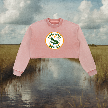 Classic Logo Cropped Sweatshirt