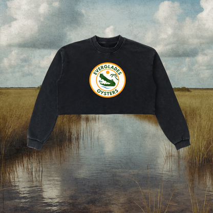 Classic Logo Cropped Sweatshirt