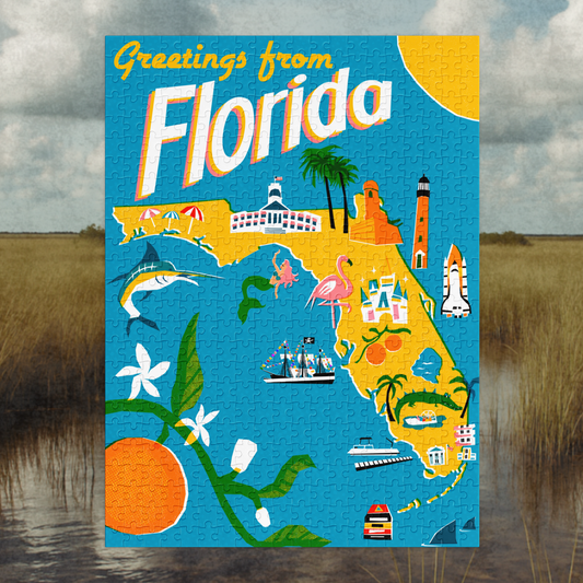Welcome To Florida Jigsaw Puzzle