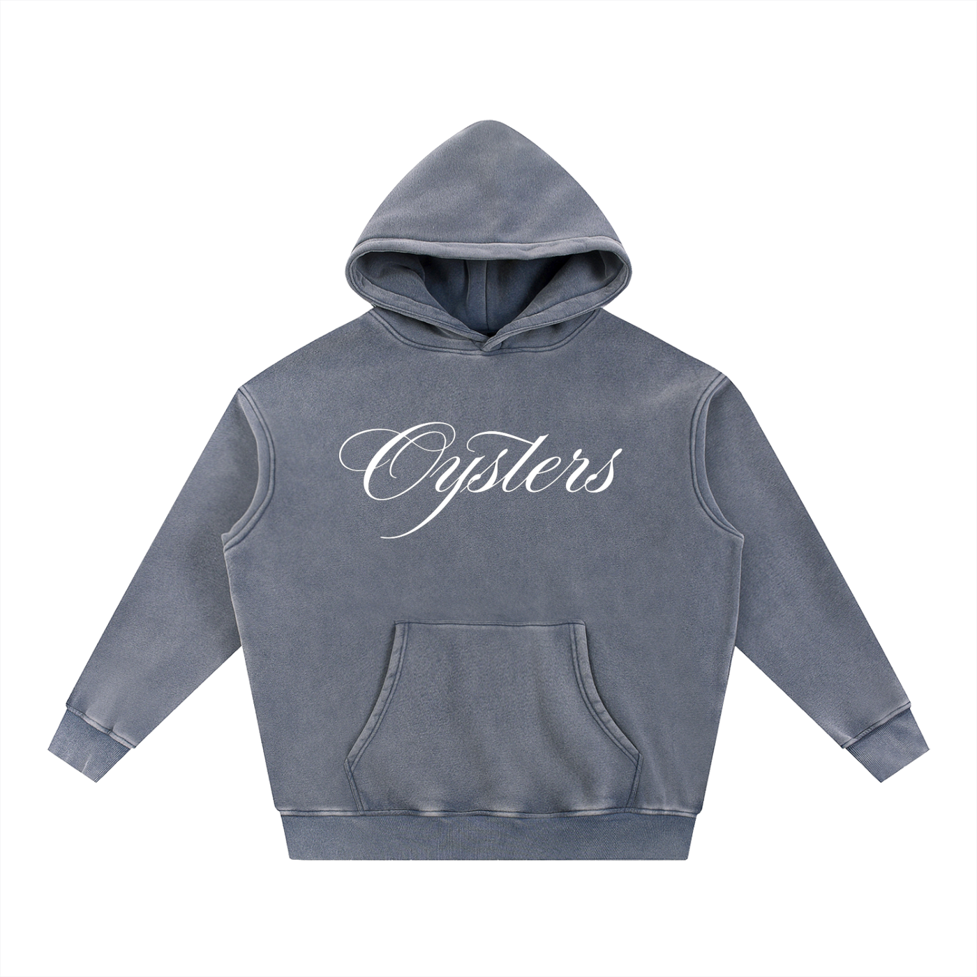 Snow Wash Oysters Soccer Hoodie