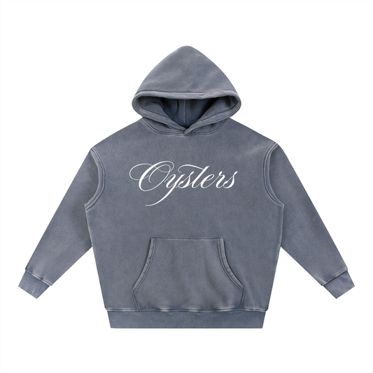 Snow Wash Oysters Soccer Hoodie