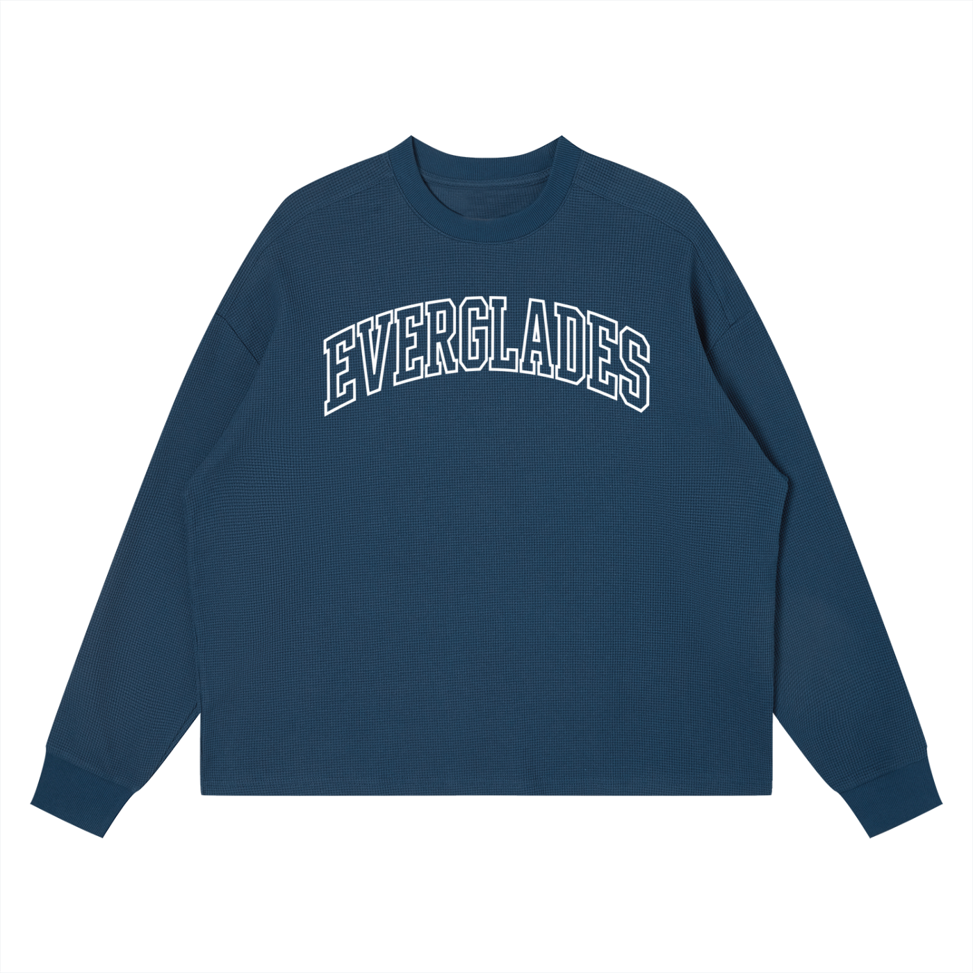 Everglades Waffle Boxy Long Sleeve