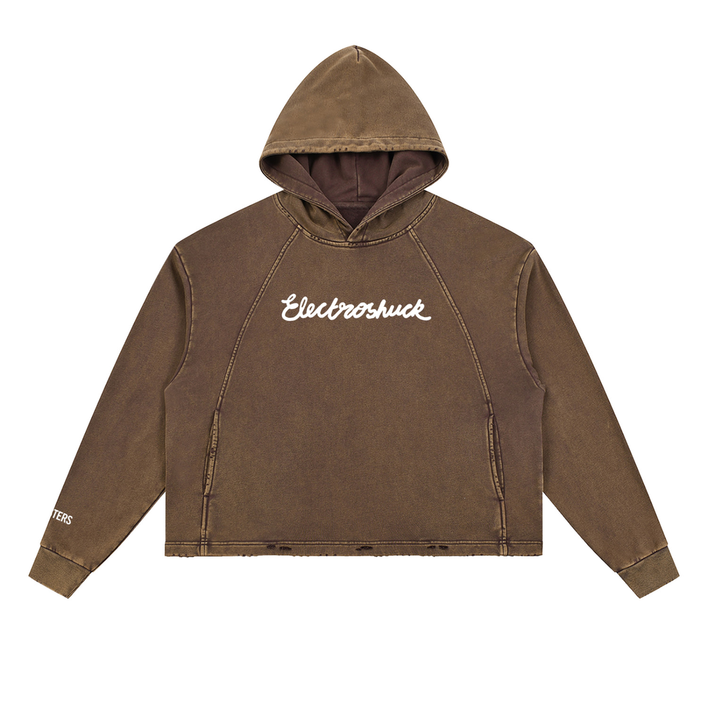 Electroshuck Vintage Washed Hoodie