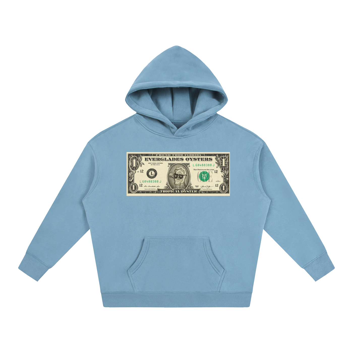 Oyster Dollar Bill Hoodie