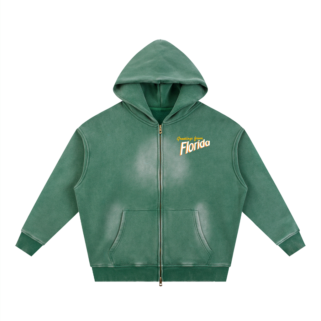 Greetings From Florida Fleece Hoodie