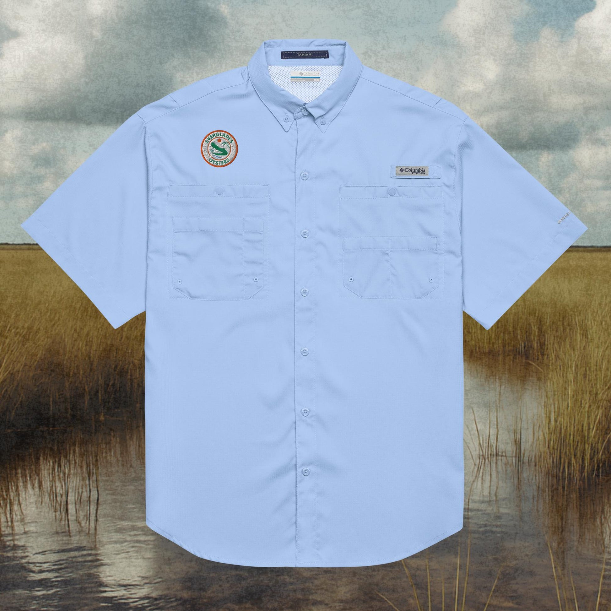 Men's Columbia Shucking Shirt – Everglades Oysters Men's Columbia Shucking Shirt – Everglades Oysters