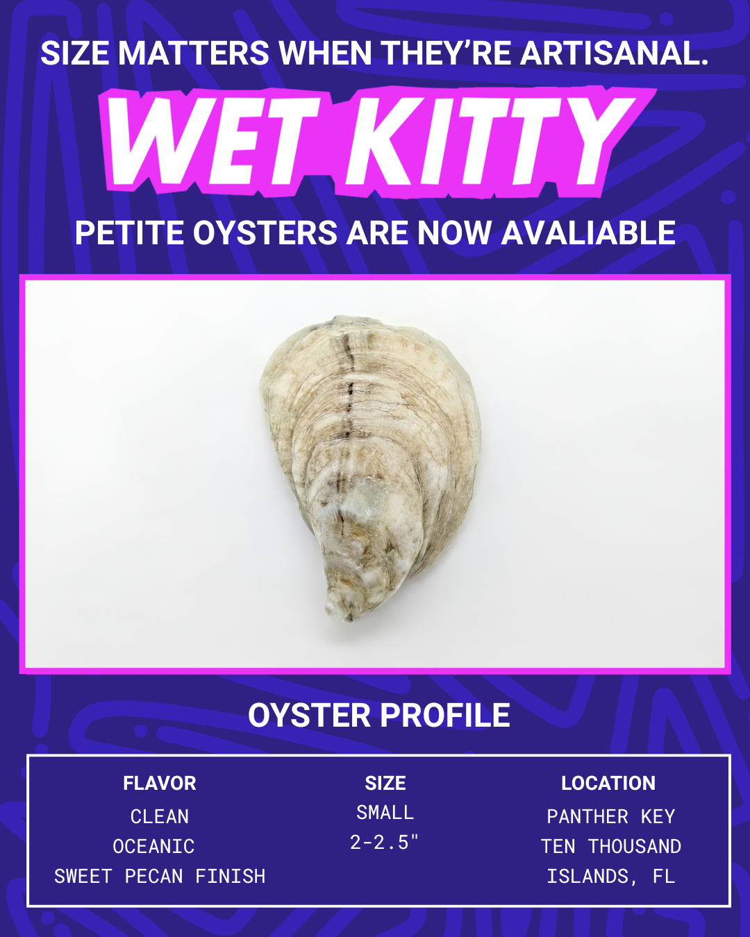 Sex Panther Oysters Limited Harvest
